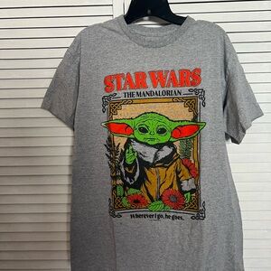 Star Wars Gray Mandalorian Tee